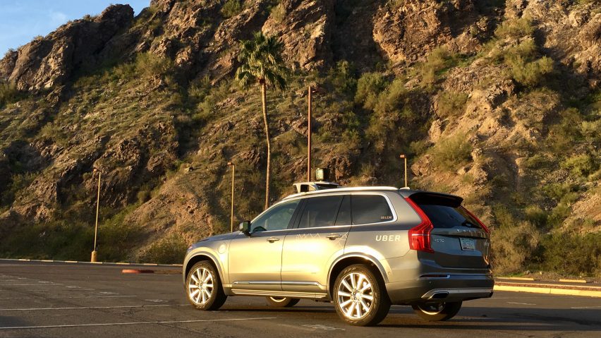 Uber Advanced Technologies' driverless car