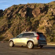 Uber Advanced Technologies' driverless car