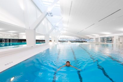 UBC Aquatic Centre by MJMA