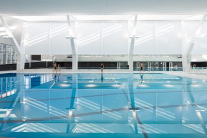 UBC Aquatic Centre by MJMA