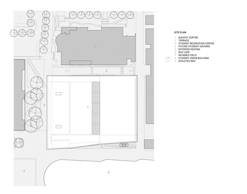 UBC Aquatic Centre by MJMA