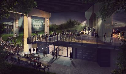 The Bentway will transform the unused space under Toronto's Gardiner Expressway into a linear park with an ice-skating trail.