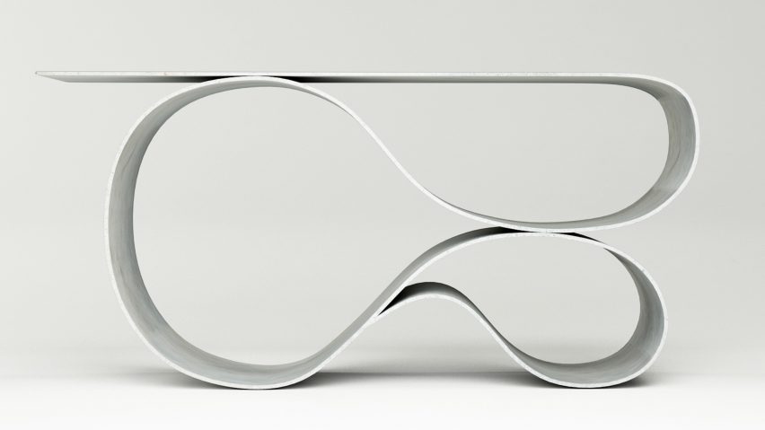 Whorl Console by Neal Aronowitz Design