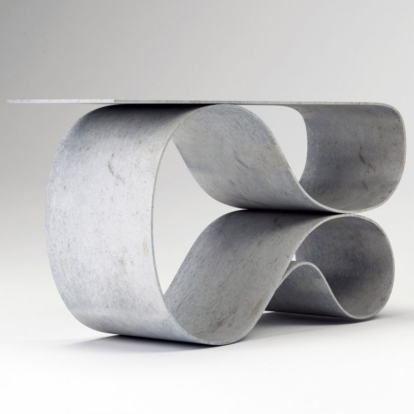 Whorl Console by Neal Aronowitz Design