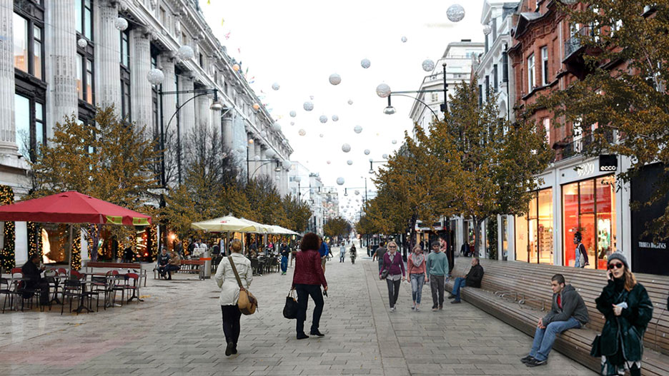 Zaha Hadid Architects proposes pedestrianising London