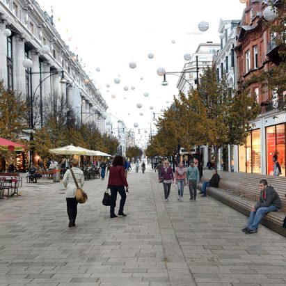 Zaha Hadid Architects proposes pedestrianising London