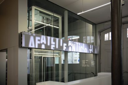 Wolff Olins creates site-specific visual identity for Parisian art gallery