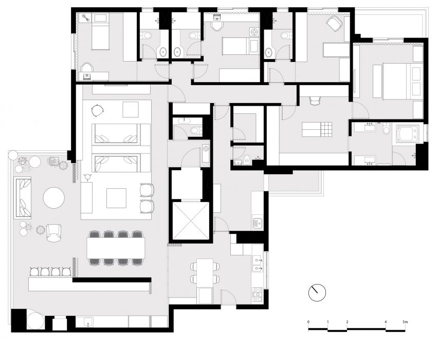 AML Apartment by David Ito Architecture