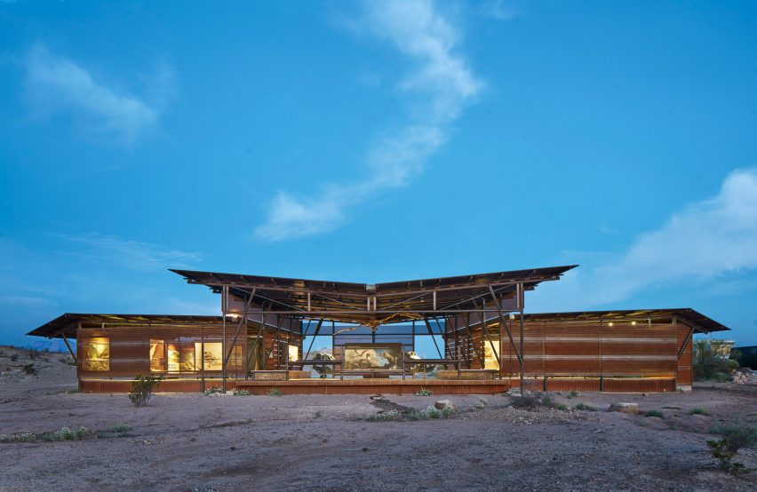 Big Bend Fossil Dinosaur Trail by Lake Flato