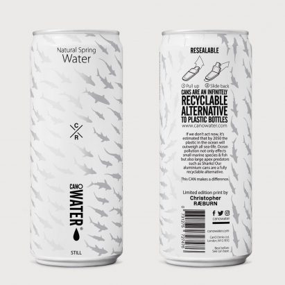 London Zoo swaps plastic water bottles for cans designed by Christopher Raeburn