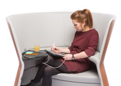 Foster + Partners design a chair to facilitate focus work in public spaces