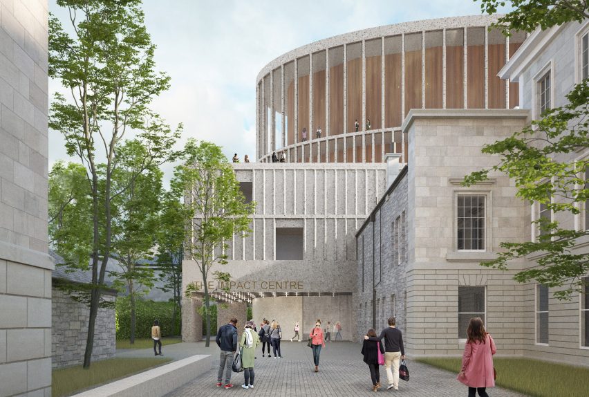 David Chipperfield reveals visuals of new Edinburgh concert hall
