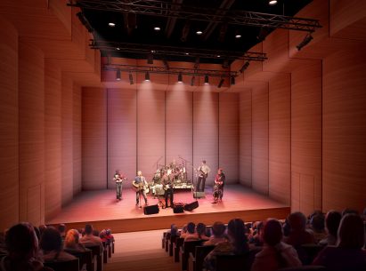 David Chipperfield reveals visuals of new Edinburgh concert hall