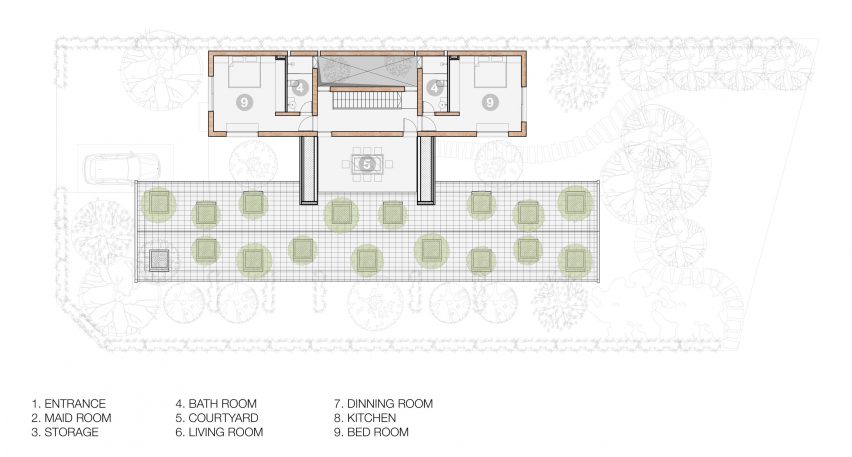 Dong Anh House by Vo Trong Nghia Architects