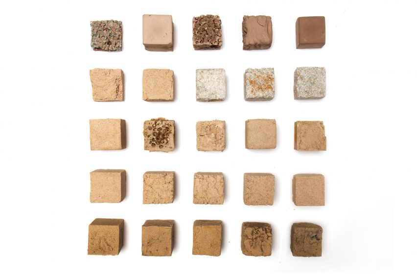 Finite alternative concrete made from desert sand