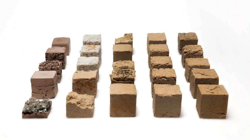 Finite alternative concrete made from desert sand