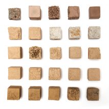 Finite alternative concrete made from desert sand