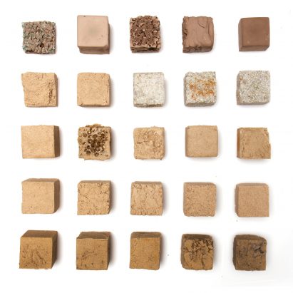 Finite alternative concrete made from desert sand