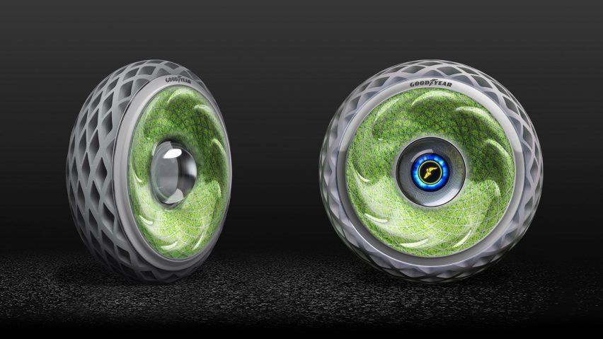 Goodyear’s “living” car tyre converts carbon dioxide into oxygen