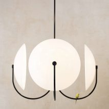 Allied Maker exploits circular and triangular geometries for new lighting collection