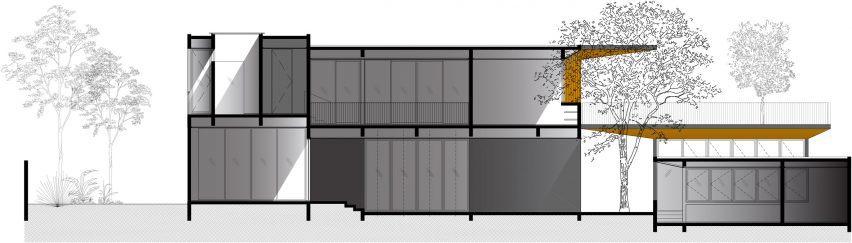 House of Inside and Outside by Tamara Wibowo Architects