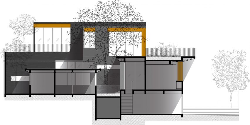 House of Inside and Outside by Tamara Wibowo Architects