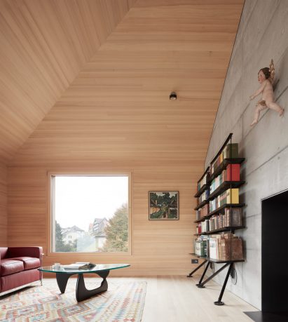 House at the Schopfacker by Bernardo Bader