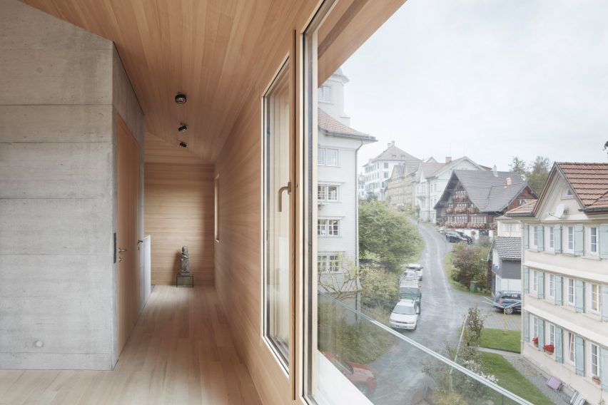 House at the Schopfacker by Bernardo Bader