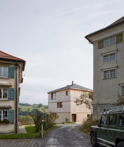 House at the Schopfacker by Bernardo Bader