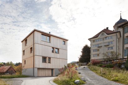 House at the Schopfacker by Bernardo Bader