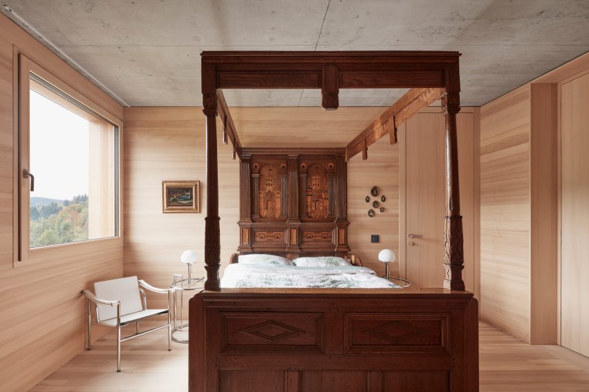 House at the Schopfacker by Bernardo Bader