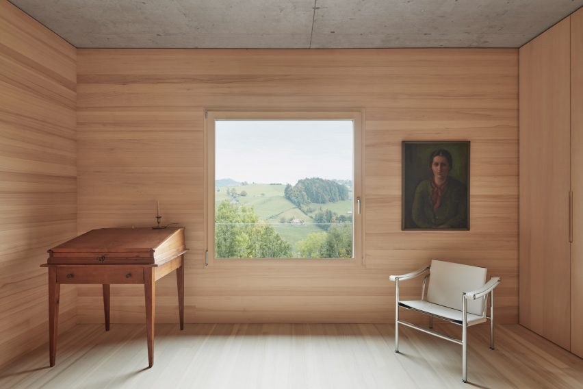 House at the Schopfacker by Bernardo Bader