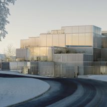 Sou Fujimoto unveils designs for Swiss university centre made of stacked cubes