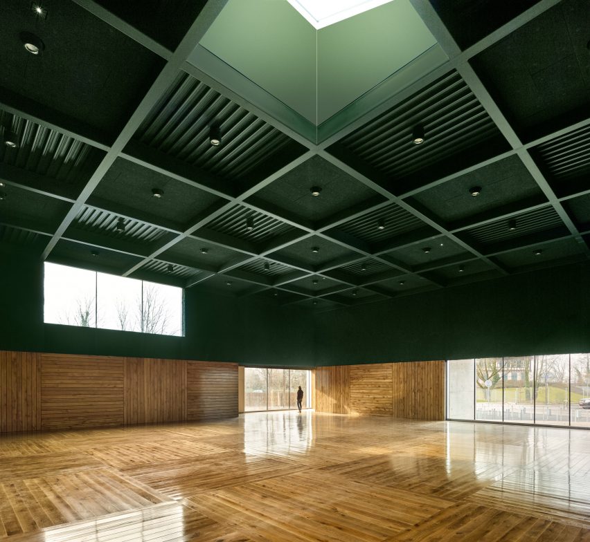 Human Rights sports centre in Strasbourg by Dominique Coulon & Associés
