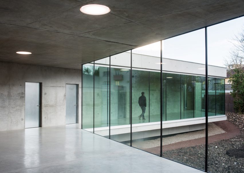Human Rights sports centre in Strasbourg by Dominique Coulon & Associés
