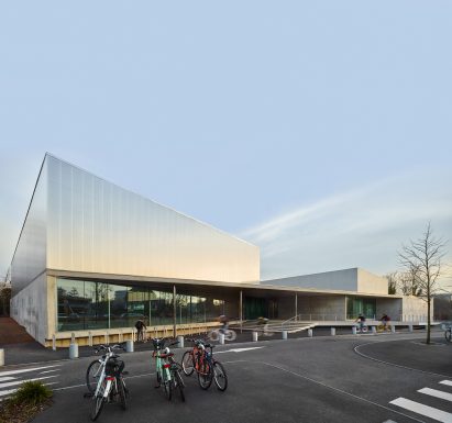 Human Rights sports centre in Strasbourg by Dominique Coulon & Associés