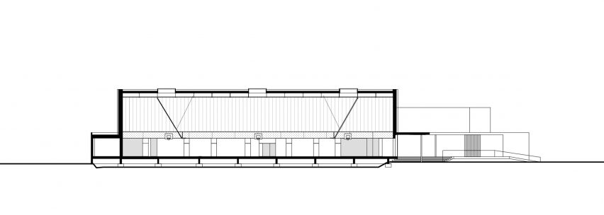 Human Rights sports centre in Strasbourg by Dominique Coulon & Associés