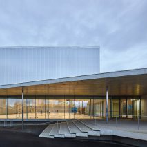Human Rights sports centre in Strasbourg by Dominique Coulon & Associés