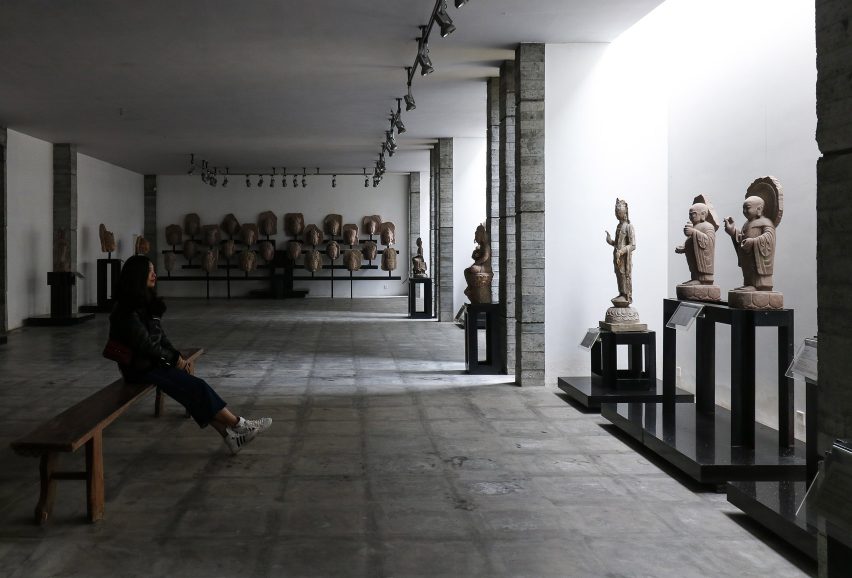 Luyeyuan Buddhist Sculpture Museum by Jiakun Architects, photos by Jazzy Li