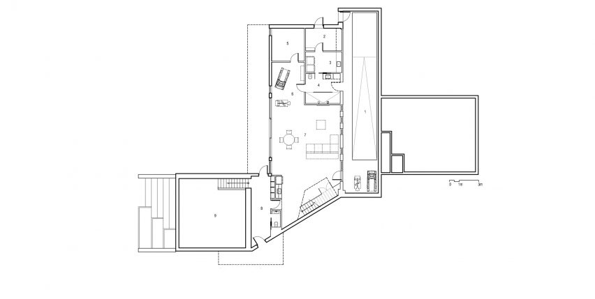 L'Accostee House by Bourgeois Lechasseur architects