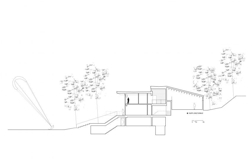 L'Accostee House by Bourgeois Lechasseur architects