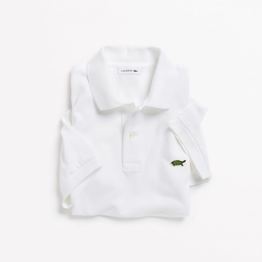 Lacoste's crocodile logo is replaced by endangered species for limited edition polo shirts