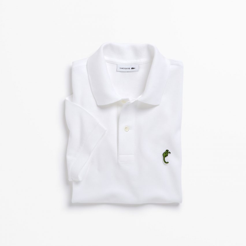 Lacoste's crocodile logo is replaced by endangered species for limited edition polo shirts