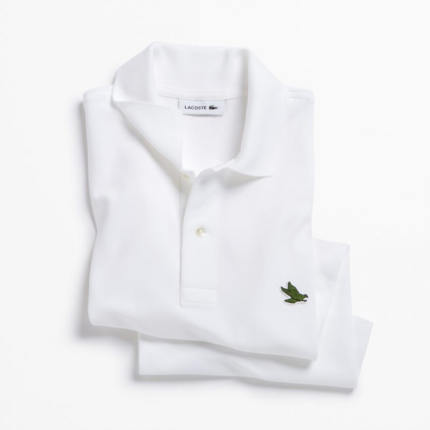 Lacoste's crocodile logo is replaced by endangered species for limited edition polo shirts