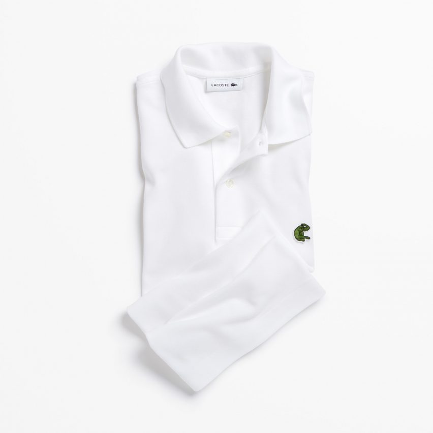 Lacoste's crocodile logo is replaced by endangered species for limited edition polo shirts