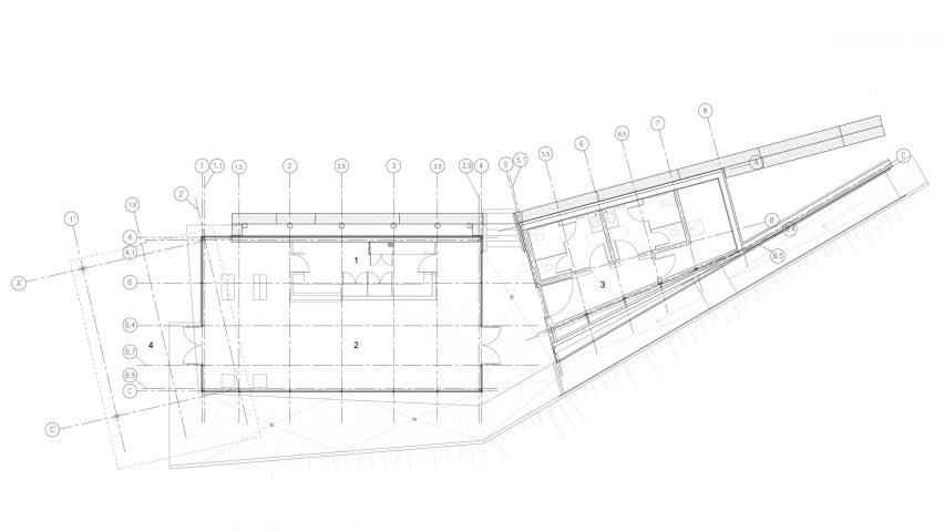 Landscape Pavilion by Anne Carrier architecture