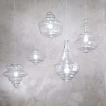 Lasvit creates minimalist versions of traditional chandeliers