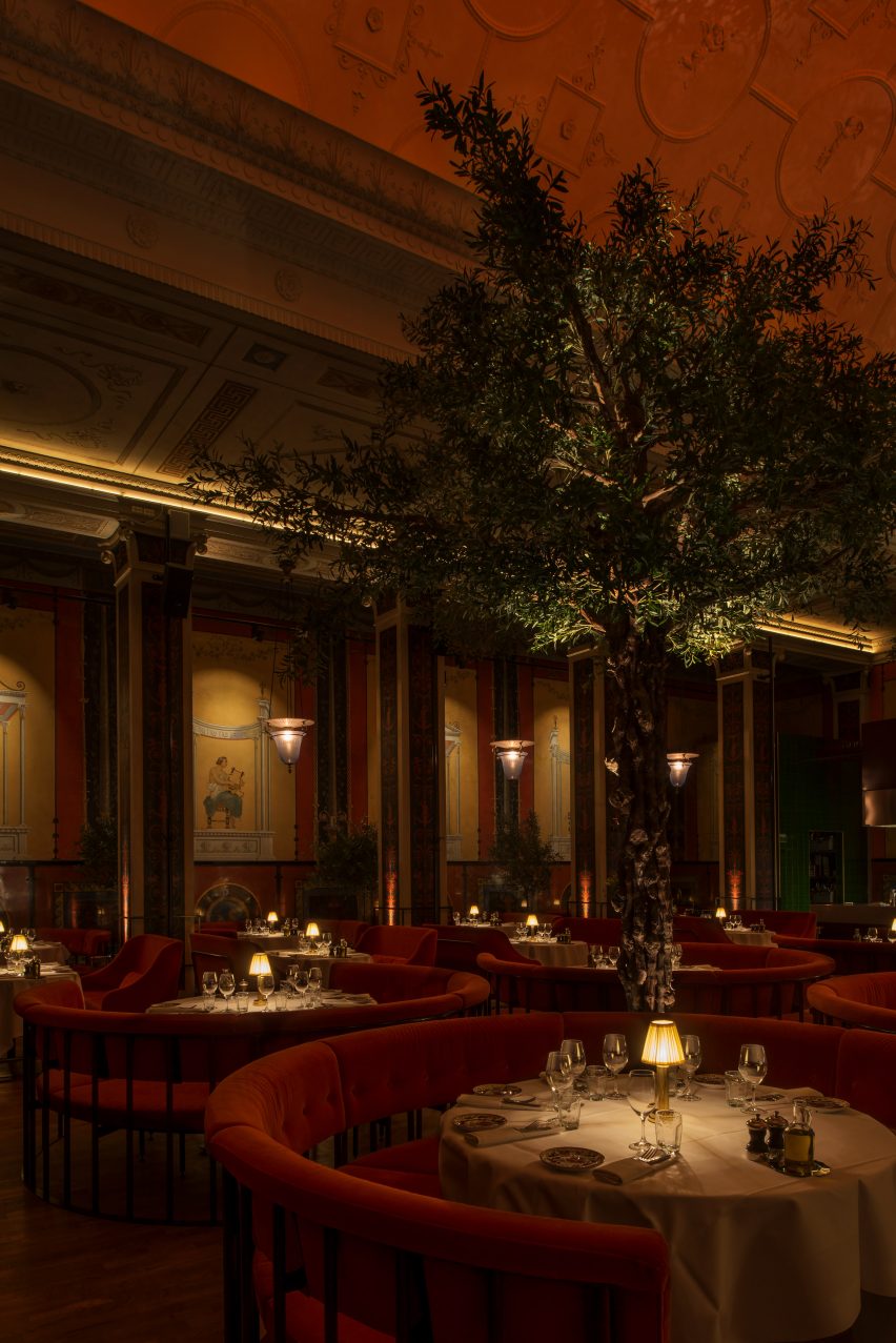L'Avventura restaurant by Millimeter Arkitekter