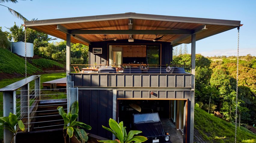 Hawaiian house by LifeEdited harvests more energy and water than it consumes