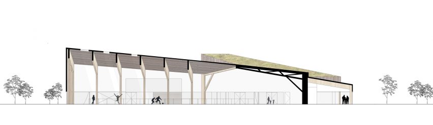 Multi-purpose Sports and Community Facility by Nord Architects